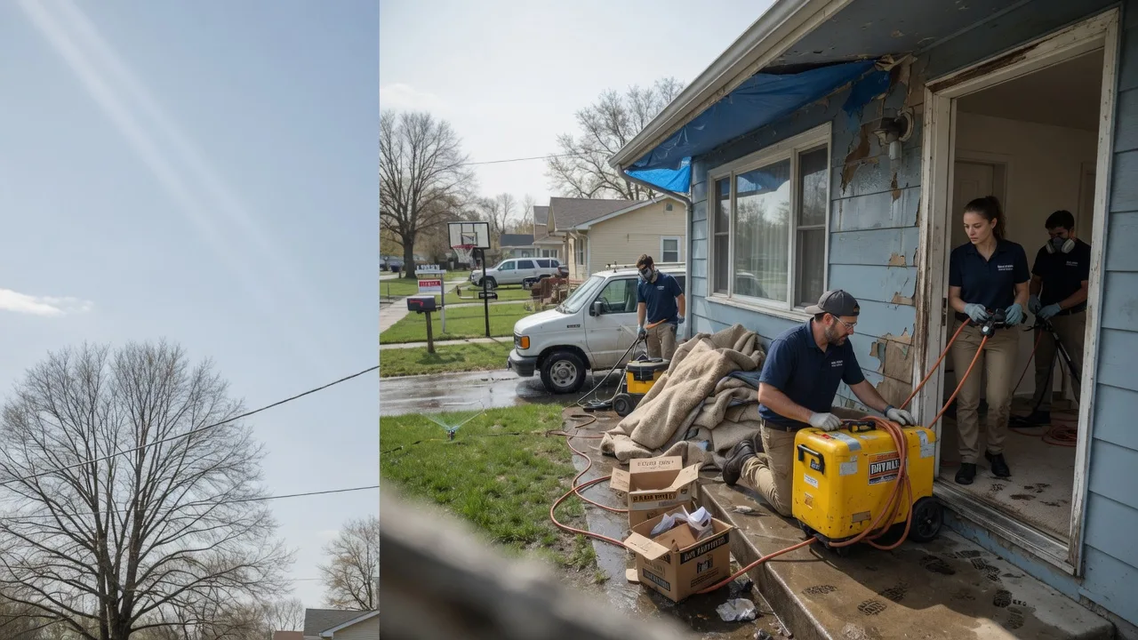 Basement Flood Cleanup in Milton, WV near me